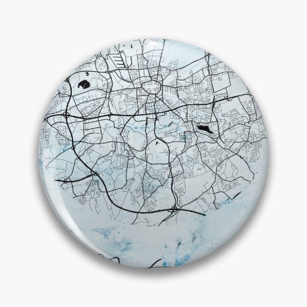 Item preview, Dortmund - Germany Alpha Watercolor Map designed and sold by WatercolorMap.