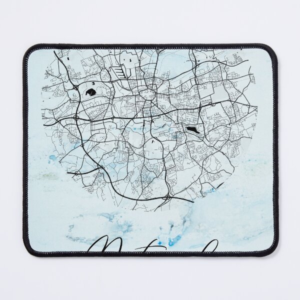 Item preview, Dortmund - Germany Alpha Watercolor Map designed and sold by WatercolorMap.