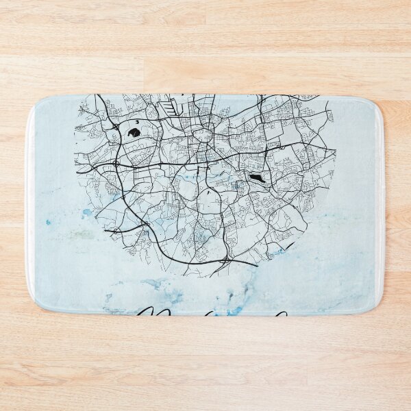 Item preview, Dortmund - Germany Alpha Watercolor Map designed and sold by WatercolorMap.
