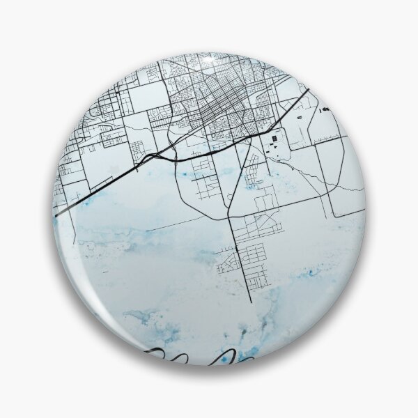 Item preview, El Paso - United States Alpha Watercolor Map designed and sold by WatercolorMap.