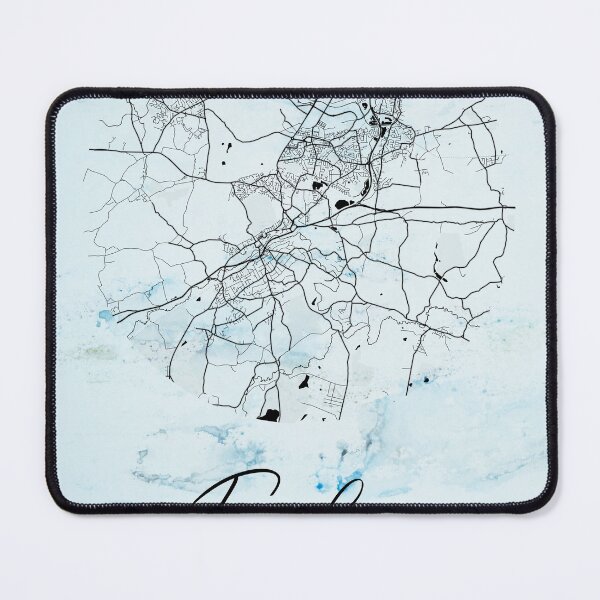 Item preview, Farnham - United Kingdom Alpha Watercolor Map designed and sold by WatercolorMap.