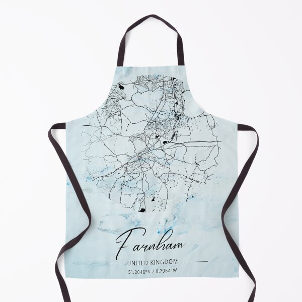 Item preview, Farnham - United Kingdom Alpha Watercolor Map designed and sold by WatercolorMap.