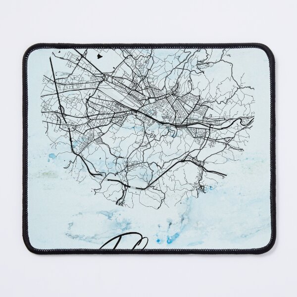 Item preview, Florence - Italy Alpha Watercolor Map designed and sold by WatercolorMap.