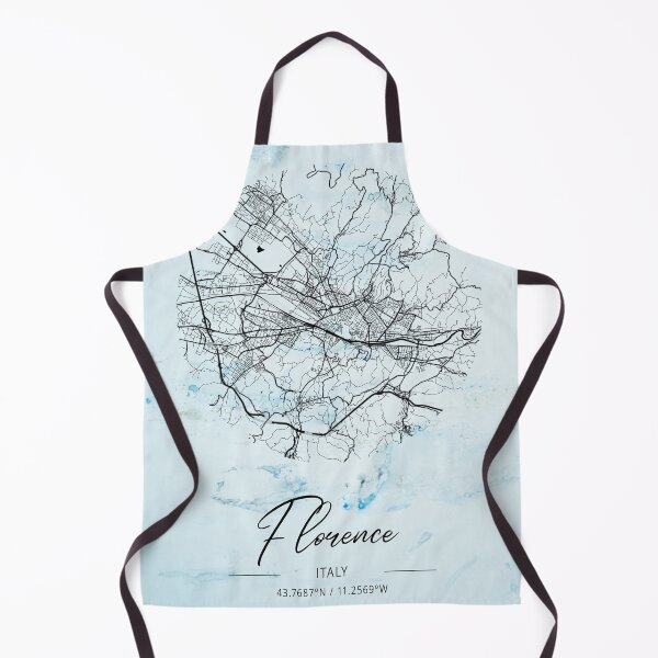 Item preview, Florence - Italy Alpha Watercolor Map designed and sold by WatercolorMap.