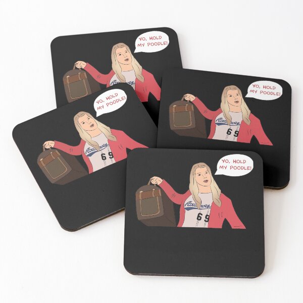 Item preview, White Chicks Hold My Poodle Gift Idea designed and sold by WhiteChickFunny.