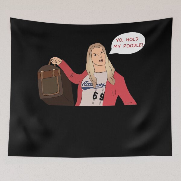 Item preview, White Chicks Hold My Poodle Gift Idea designed and sold by WhiteChickFunny.