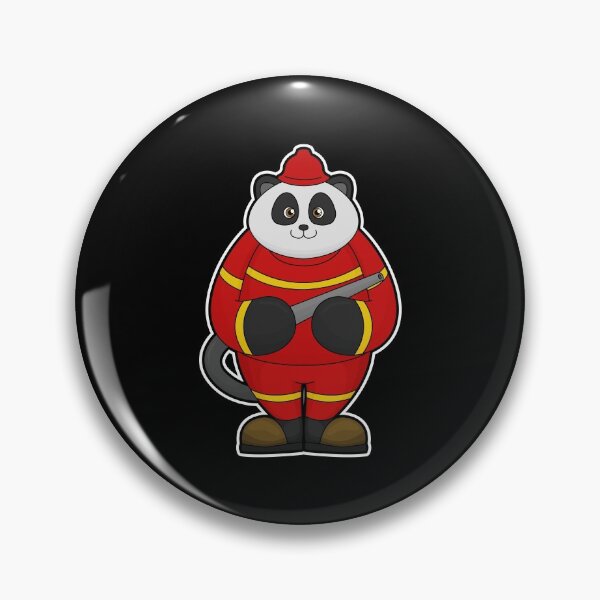 Item preview, Panda Firefighter Fire hose Fire department designed and sold by Snabdesign84.