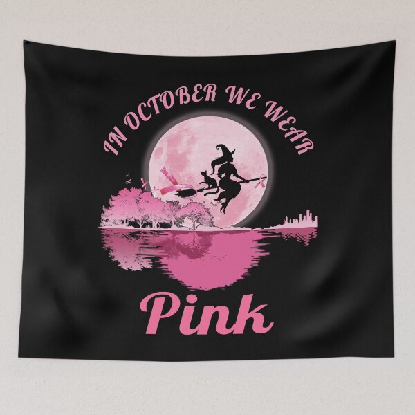 Item preview, In October We Wear Pink Halloween, Breast Cancer Awareness Month designed and sold by GeorgeArutledg.