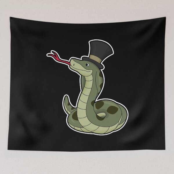 Item preview, Snake as Gentleman & Hat designed and sold by Snabdesign84.