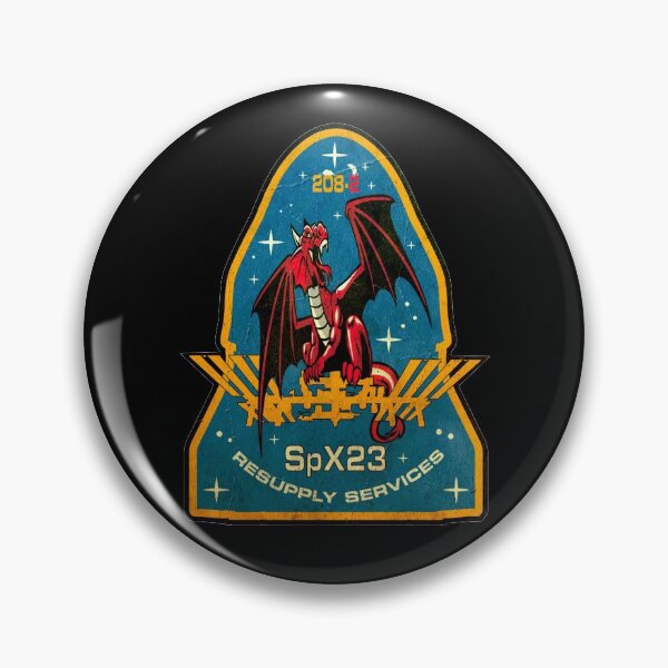 Item preview, SpaceX CRS-23 mission patch - vintage look designed and sold by trendistudio.