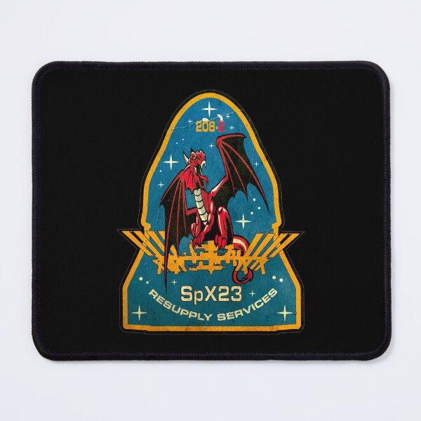 Item preview, SpaceX CRS-23 mission patch - vintage look designed and sold by trendistudio.