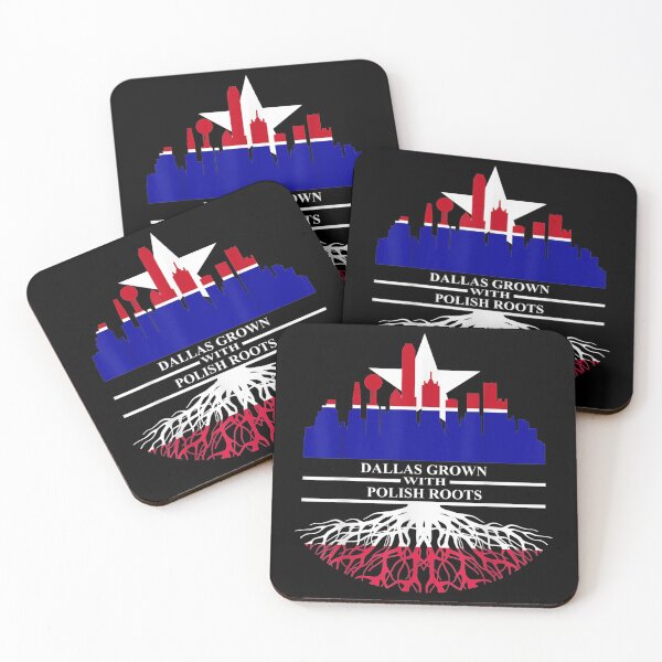 Item preview, Dallas Half Polish Roots Dallasite Texas Dallas Poland Flag designed and sold by Matsmalmquist.