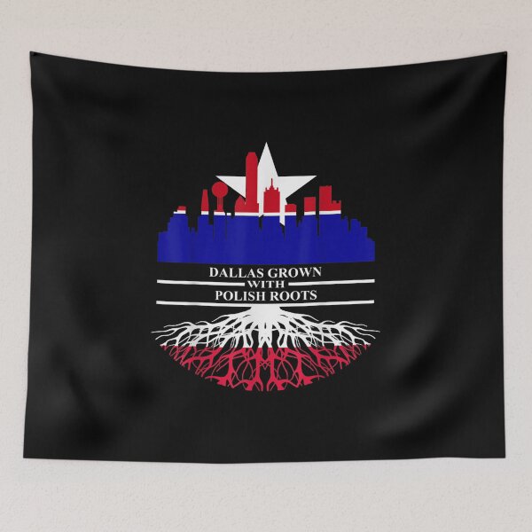 Item preview, Dallas Half Polish Roots Dallasite Texas Dallas Poland Flag designed and sold by Matsmalmquist.