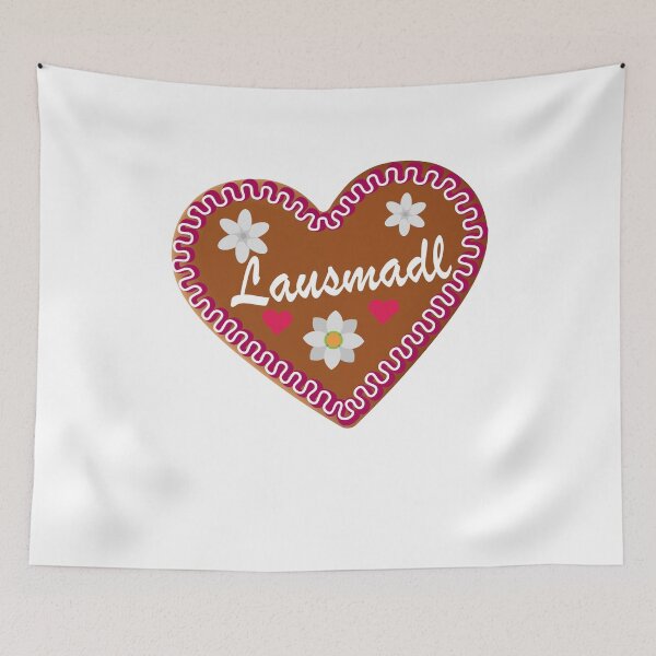 Item preview, Lausmadl Oktoberfest Dirndl Bavaria saying designed and sold by Alia König.