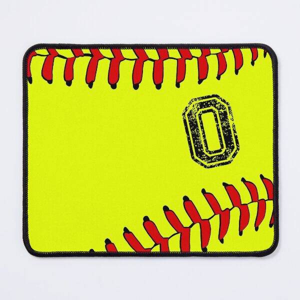 Item preview, Softball ball number 0, zero designed and sold by TheCultStuff.