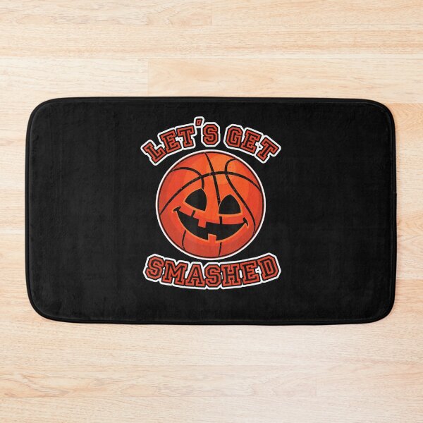 Item preview, Lets Get Smashed Funny Pumpkin Basketball designed and sold by Nguyenvanhai.