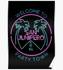 Party Stadt Poster