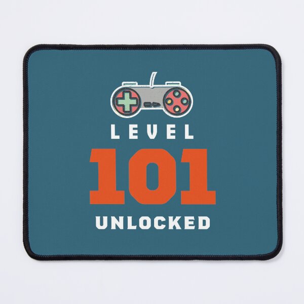 Item preview, Level 101 Unlocked Retro, Funny Video Gamer 101st Birthday Gift, 101 Years Old Vintage designed and sold by Boom-llqb.