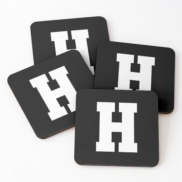 Item preview, Alphabet, White H, Sports letter H designed and sold by TheCultStuff.