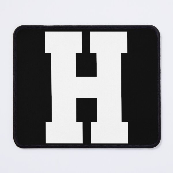 Item preview, Alphabet, White H, Sports letter H designed and sold by TheCultStuff.