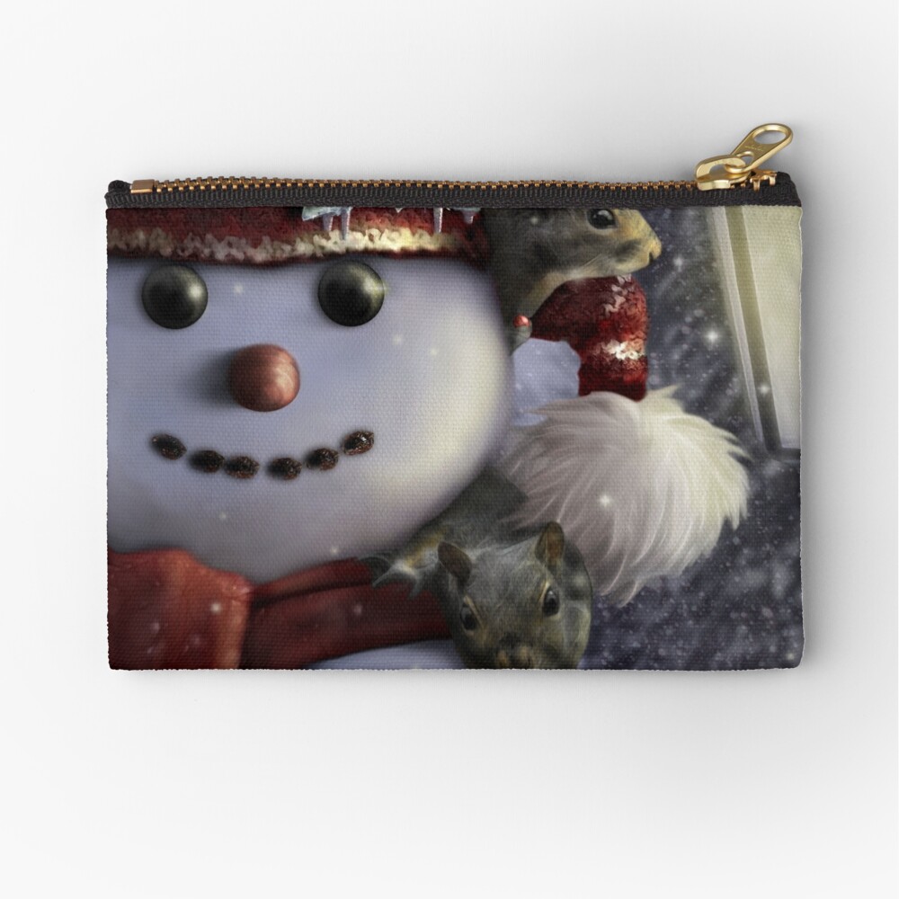 Holiday Friends Zipper Pouch
