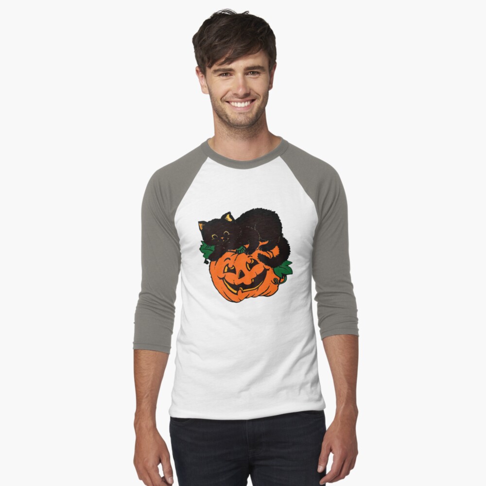 Aperçu de l'œuvre T-shirt baseball manches ¾ créée et vendue par MeckoArt.