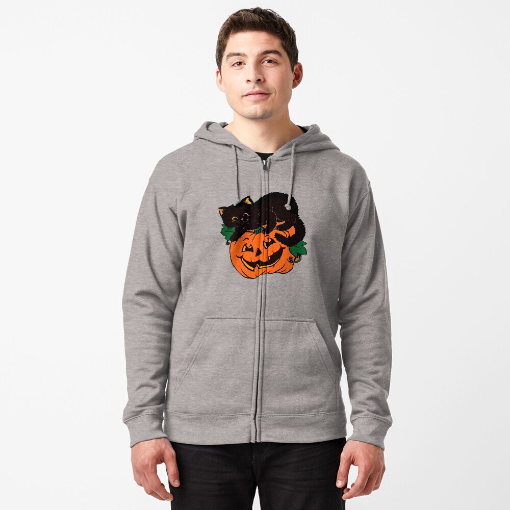 Aperçu de l'œuvre Veste zippée à capuche créée et vendue par MeckoArt.