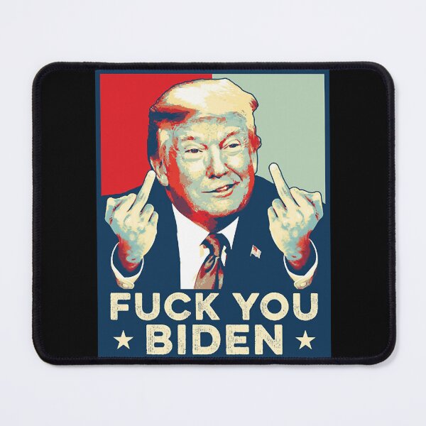 Item preview, Fuck You Biden Funny Trump middle Finger designed and sold by zmallatpyp12.