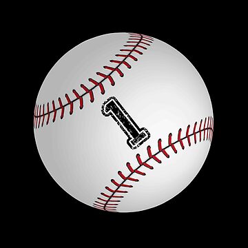 Baseball ball number 21, twenty one  Sticker for Sale by TheCultStuff