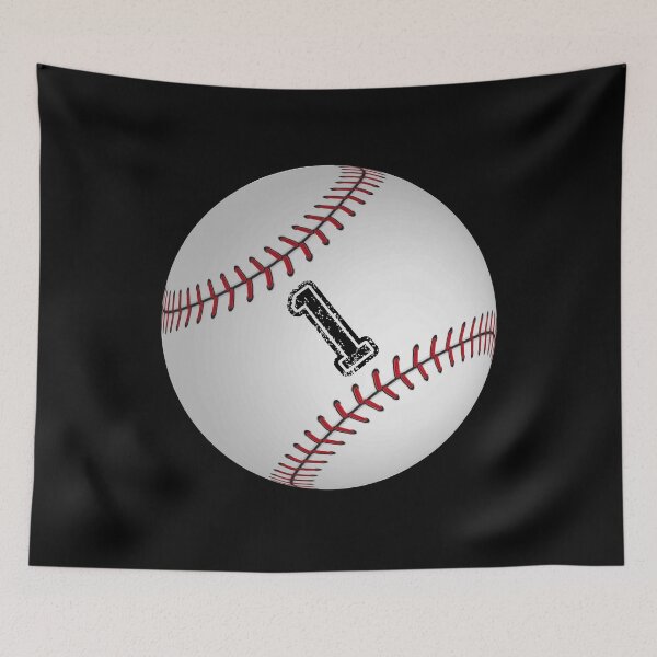 Item preview, Baseball ball number 1, one designed and sold by TheCultStuff.