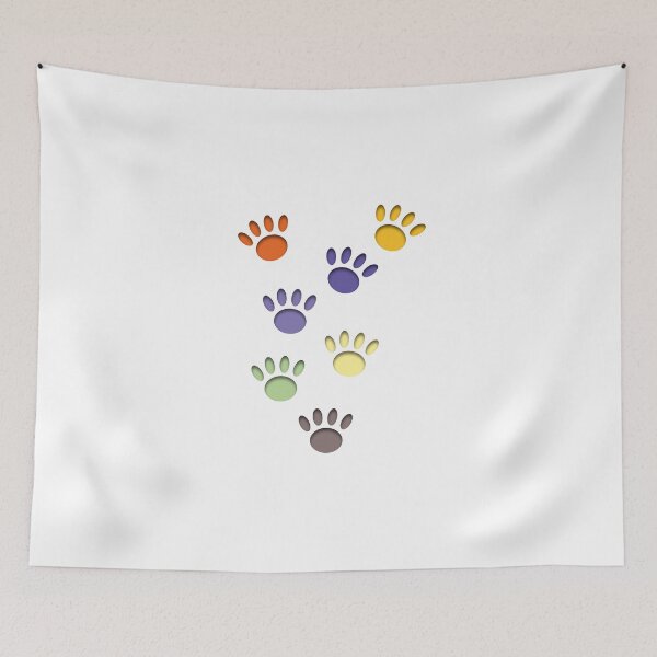 Item preview, Horse paw prints designed and sold by alanoix.
