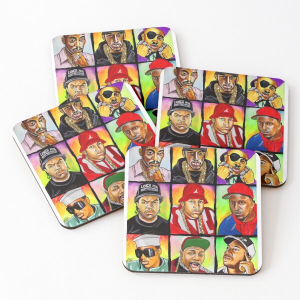 Item preview, A Rapper Record Producer Slick Rick Old School Hip Hop Golden Era  Premium Scoop Vintage designed and sold by PurdySlickRick.