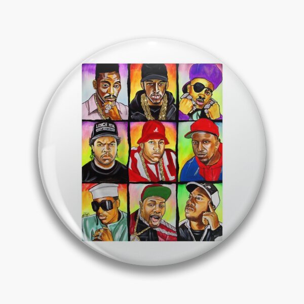 Item preview, A Rapper Record Producer Slick Rick Old School Hip Hop Golden Era  Premium Scoop Vintage designed and sold by PurdySlickRick.
