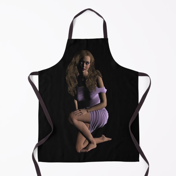 Item preview, Kneeling Low Key Female Wearing a Dress designed and sold by BareBeauty.
