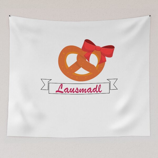 Item preview, Lausmadl Oktoberfest Dirndl Bavaria saying designed and sold by Alia König.