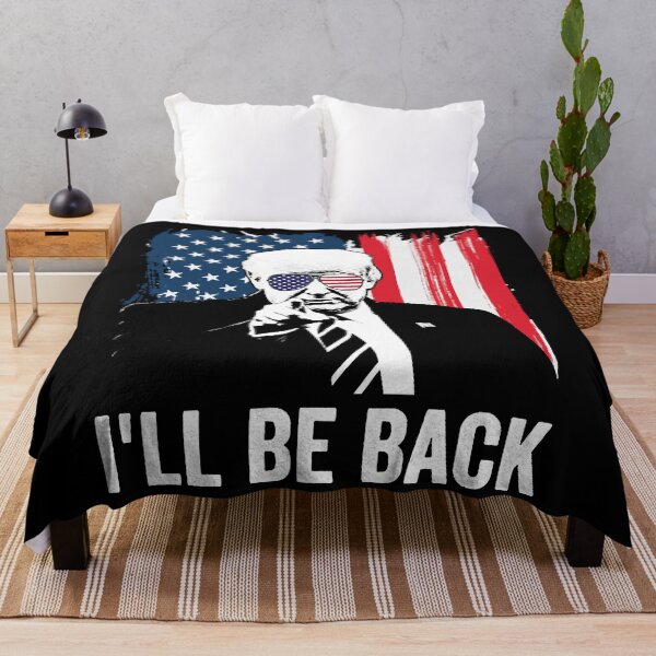 Item preview, Trump Will be back USA Flag designed and sold by zmallatpyp12.