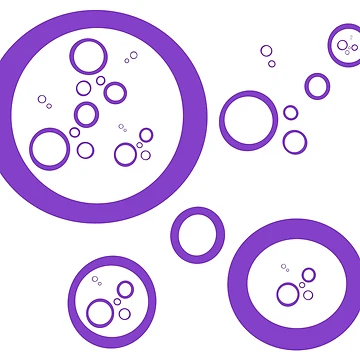 Artwork thumbnail, Purple Circles by RMSartZ