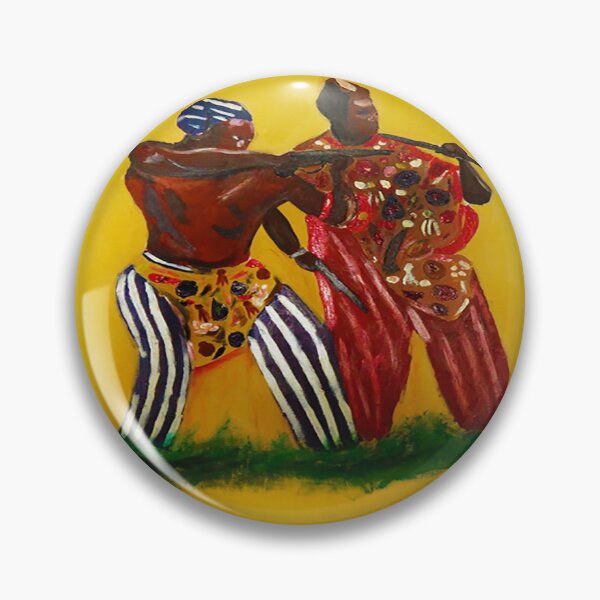 Two African Yoruba Male Hunters  Baby One-Piece for Sale by Bynelo