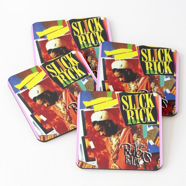 Item preview, A Rapper Record Producer Slick Rick RULERS BACK by UNDERGROUNDart designed and sold by PurdySlickRick.