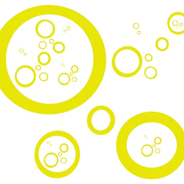 Artwork thumbnail, Yellow Circles by RMSartZ