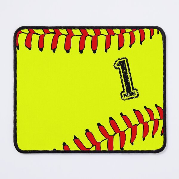 Item preview, Softball ball number 1, one designed and sold by TheCultStuff.