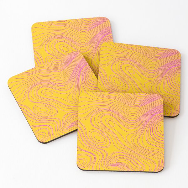 Item preview, Topology Map Pattern - Pink designed and sold by bunbun369.