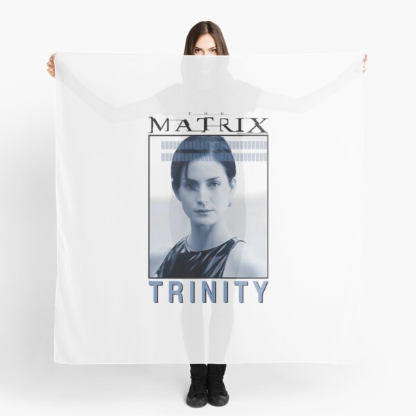 The Matrix Trinity Black White Scarf