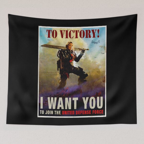 Item preview, To Victory  Angel of Verdun  Inspired by Edge of Tomorrow designed and sold by WhiteChickFunny.
