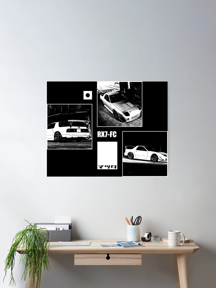 MAZDA RX-7 FC Black 'N White Archive (Black Version)