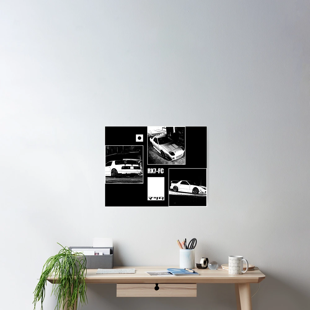 MAZDA RX-7 FC Black 'N White Archive (Black Version)