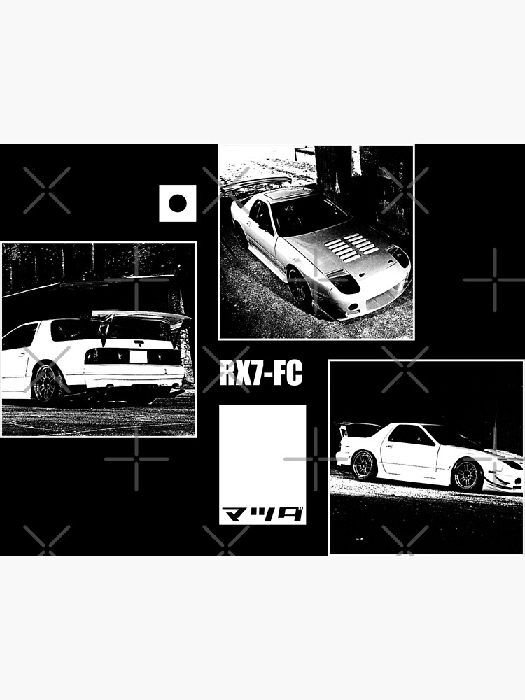 MAZDA RX-7 FC Black 'N White Archive (Black Version)