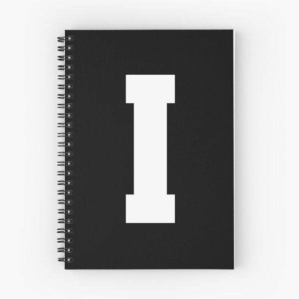 Item preview, Alphabet, White I, Sports letter I designed and sold by TheCultStuff.