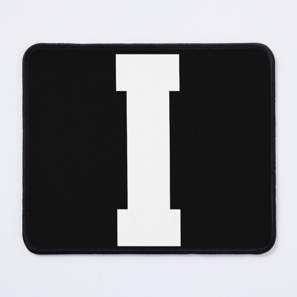 Item preview, Alphabet, White I, Sports letter I designed and sold by TheCultStuff.