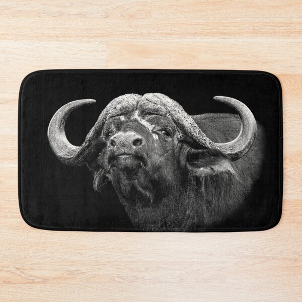 Item preview, Buffalo Bull Close-Up African Wildlife designed and sold by Scotch Macaskill.